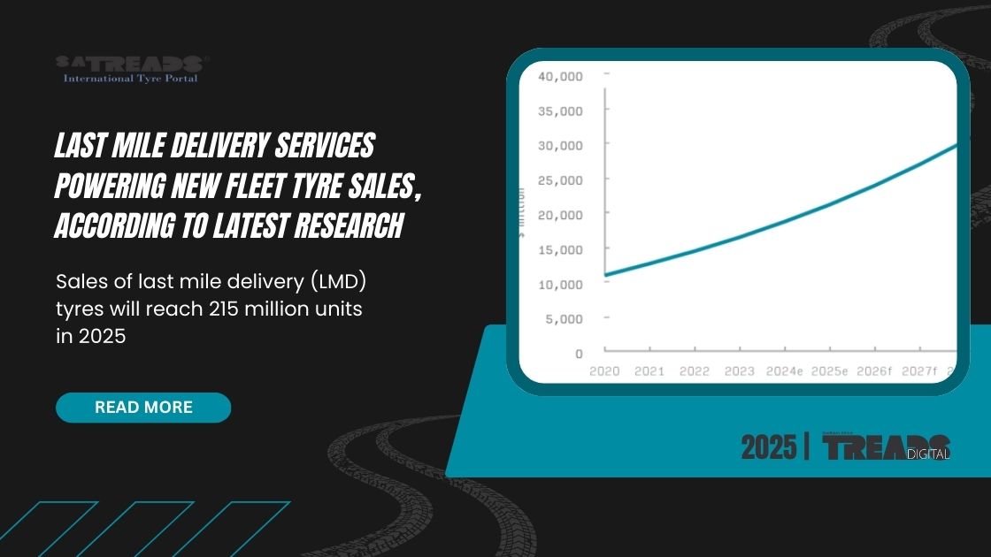 Last mile delivery services powering new fleet tyre sales, according to latest research